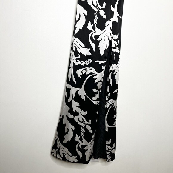 Elegant Black and White Prom Dress - Picture 5 of 16